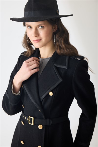 Majesty Siyah Yün Kaban 