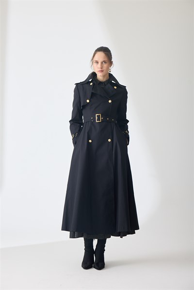 Obsidian Kruvaze Trençkot