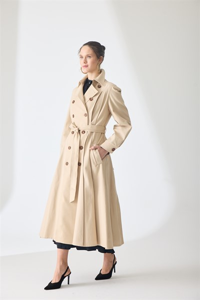 Sand Storm Kruvaze Trençkot