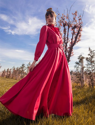 Trench Gömlek Elbise