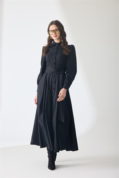 Trench Gömlek Elbise