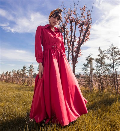 Trench Gömlek Elbise