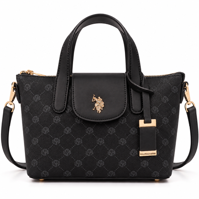 U.S. Polo Assn. Kadın El, Omuz ve Çapraz Çanta US26556 Siyah