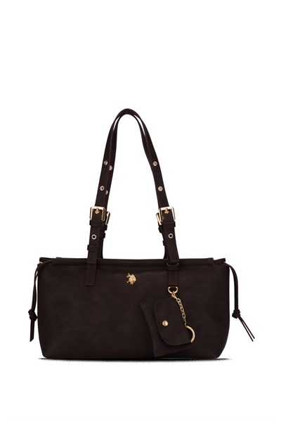 US26222 Kahve U.S. Polo Assn. Kadın Omuz Çantası