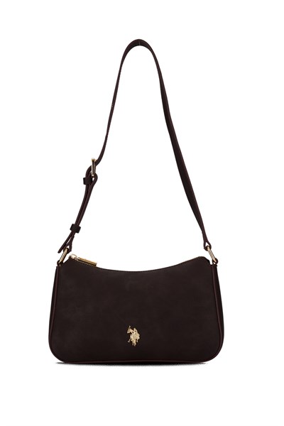 US26223 Kahve U.S. Polo Assn. Kadın Omuz Çantası