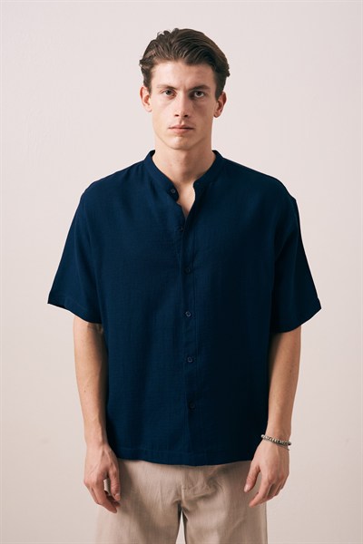 OVERSIZE FIT PAMUKLU GÖMLEK