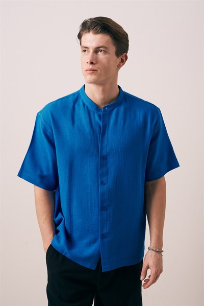 OVERSIZE FIT PAMUKLU GÖMLEK