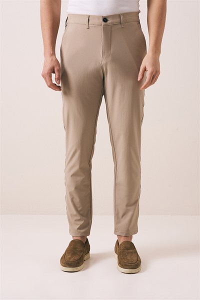 RAHAT DOKULU SLIM FIT PANTOLON