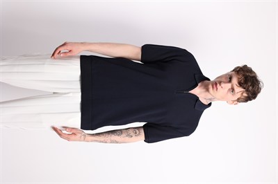 REGULAR FIT FERMUARLI POLO TRİKO T-SHIRT