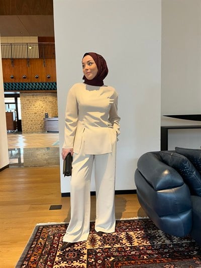 Mira Suit Takım | Açık Taş