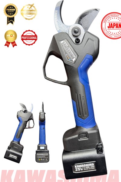 45MM Akülü Budama Makası 25 Volt 4 Ah 100WH Özel Üretim 12 Saat Çalışma Süresi