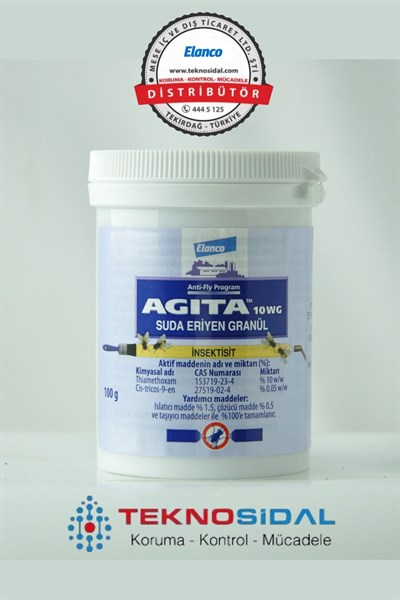 Agita 10 Wg 100 G Kara Sinek Ilacı 2 Adet | 100g X 2 | Distribütör Garantili | Orijinal Ürün
