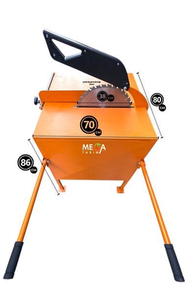 Benzinli Daire Testere Çelik Bıçaklı (7 HP)