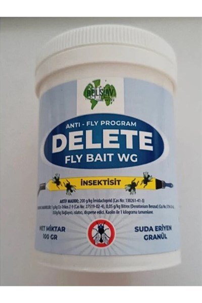 Delete Fly Bait Wg 100 Gr / 2025 Miatlı