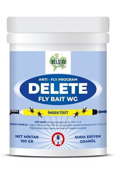 Delete Fly Bait Wg 100 Gr / 2025 Miatlı