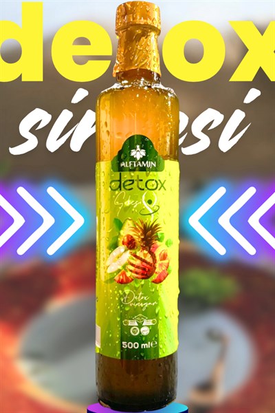 Detox Sirkesi Doğal Fermantasyon 500 ML