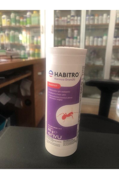 envu Orijinal Yeni Tarihli Habitro Karınca Yemi Karınca Ilacı Karınca Granülü Karınca Zehiri 80gr