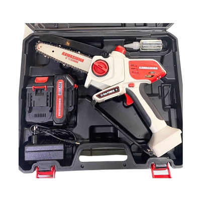 Kawashima Çift Akülü Budama Testeresi 1,1 hp Motor Gücü ve 20 cm Boyu ile Profesyonel Kullanım