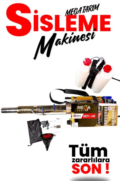 Mega Tarım Sisleme Dumanlama İlaçlama Kokarca Makinesi