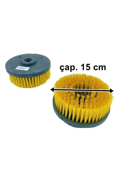 Motorlu Tırpan Halı Yıkama Fırça Başlığı