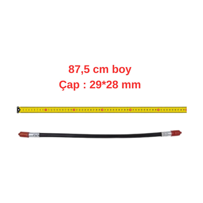 Rapco Tırpan Spiral Şaft Hortumu Komple 29*28 mm 87,5 Cm-Rapco