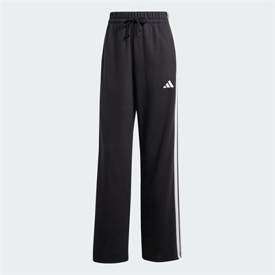 Essentials 3-Stripes French Terry Açık Paça Eşofman Altı