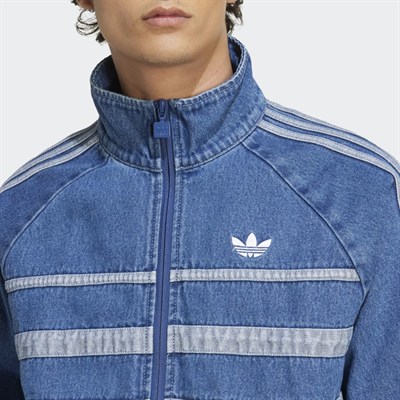 adidas Adicolor First Blue Denim Eşofman Üstü