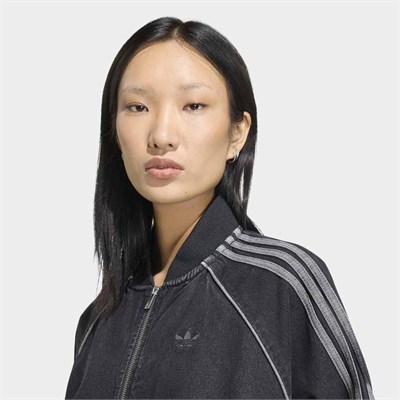 SST Oversized Denim Eşofman Üstü