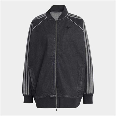 SST Oversized Denim Eşofman Üstü