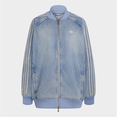 SST Oversized Denim Eşofman Üstü