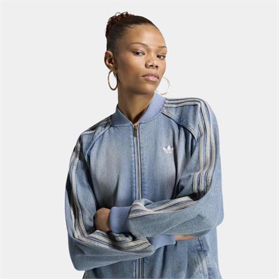 SST Oversized Denim Eşofman Üstü