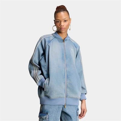 SST Oversized Denim Eşofman Üstü
