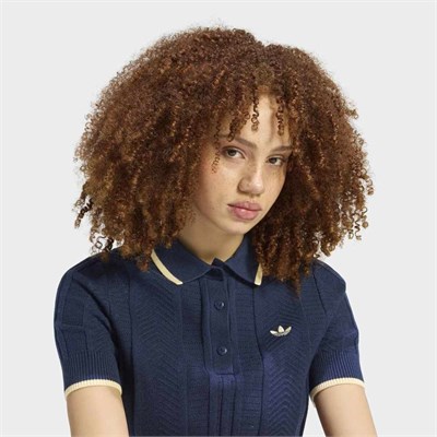 Cable Knit Cali Polo Tişört