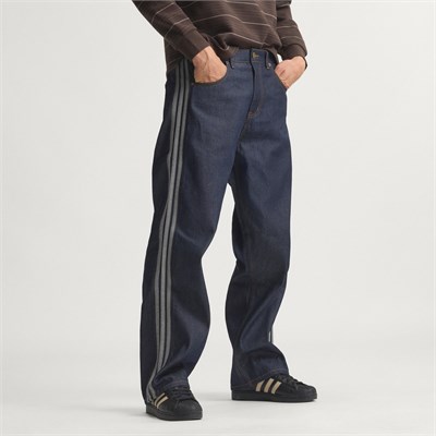 Firebird Adicolor Mid-Rise Straight Leg Denim Jean Pantolon