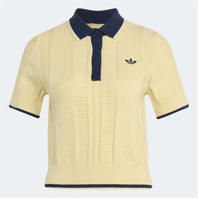 Cable Knit Cali Polo Tişört