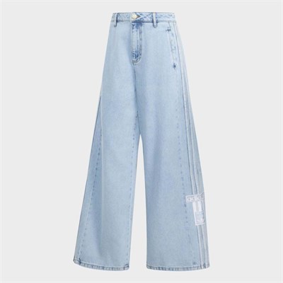 adibreak Mid-Rise Wide-Leg Denim Pantolon