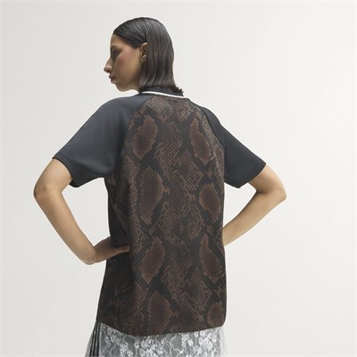 Snake Print Satin Forma
