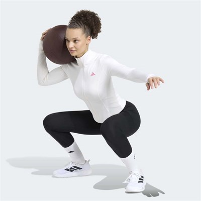 3-Stripes Studio Fermuarli Üst