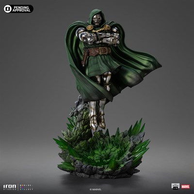 Doctor Doom Figür - Infinity Gauntlet Diorama - BDS Art Scale 1/10 - Iron Studios