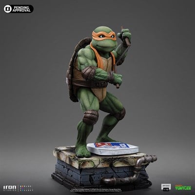 Michelangelo Figür - TMNT Movie - Art Scale 1/10 - Iron Studios