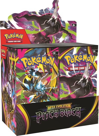 Pokemon TCG Mega Evolution - Pitch Black Booster Display Box