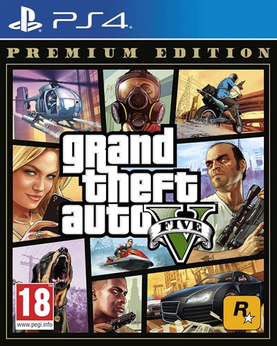 PS4 GTA V PREMIUM EDITION