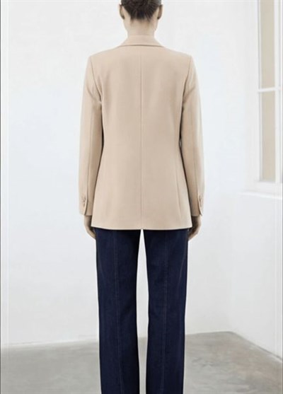BLAZER CEKET BEJ