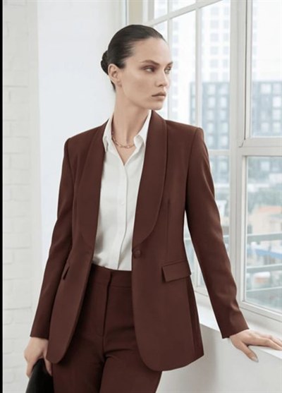 BLAZER CEKET KAHVE