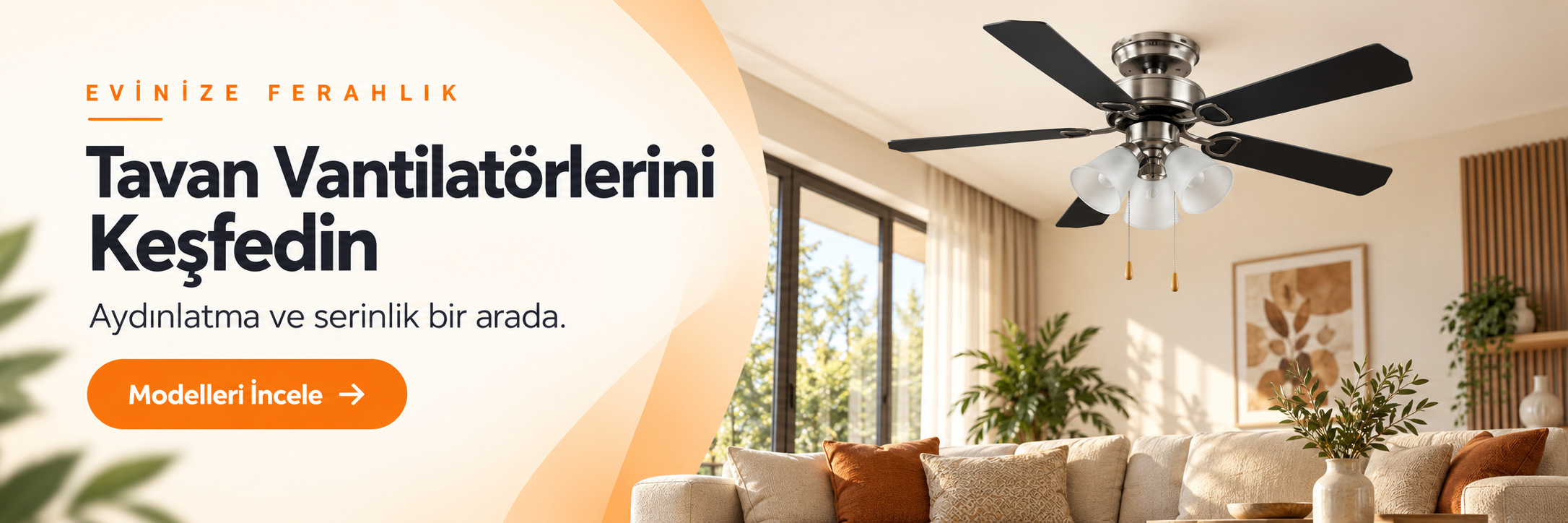 Tavan vantilatörlerini keşfedin | Gezmarketim
