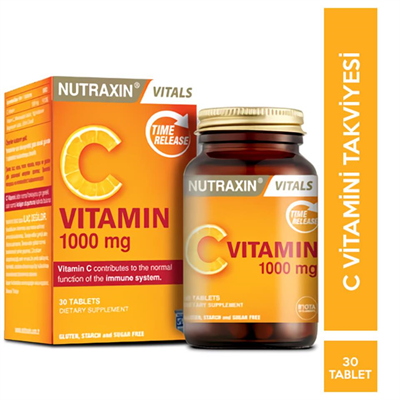 Nutraxin Vitamin C 1000 mg 30 Tablet