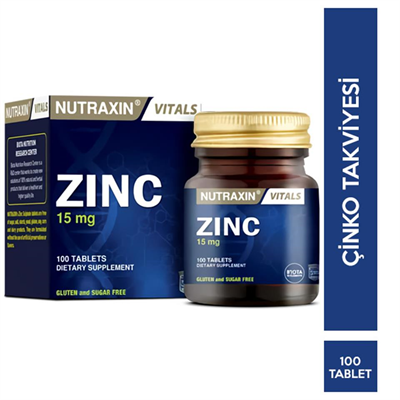 Nutraxin Zinc 15 mg 100 Tablet