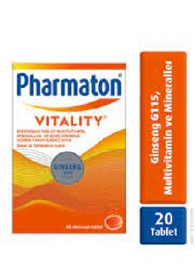 Pharmaton Vitality Efervesan Tablet 20 Tablet