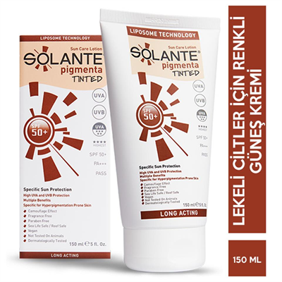 Solante Pigmenta Sun Care Lotion Tinted SPF50+ 150 ml