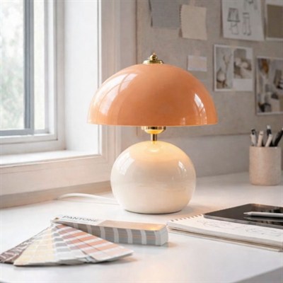 Mantar Lambader Başlıklı modern Vintage Bohem abajur Gece lambası Çocuk ve yatak odası Salon Hol